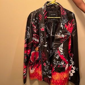 REASON BRAND BIKER JACKET